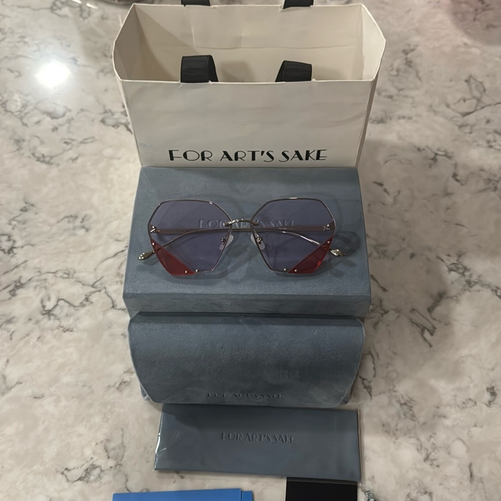 Icy For Arts Sake sunglasses.
